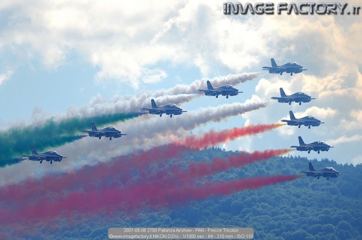 2007-05-06 2758 Pallanza Airshow - PAN - Frecce Tricolori